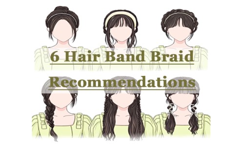 Delicate Hair Band Hairstyle