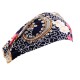 Wide Headbands for Women Fashion Boho Headband Yoga Workout Head Wrap 4 Pack