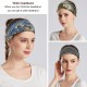 Fashion Headbands for Women 6 Pcs Wide Headband Yoga Sweatband Sports Head Bands Hair Accessories Band