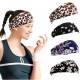 Wide Headbands for Women Fashion Boho Headband Yoga Workout Head Wrap 4 Pack