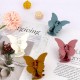 Butterfly Hair Clips, 4Pcs Claw Clips for Girls Women, Matte Hair Claws Butterflies Accessories Hair Clamps Jaw Clips